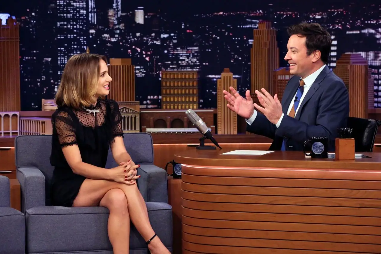 Natalie Portman Images at The Tonight Show Starring Jimmy Fallon